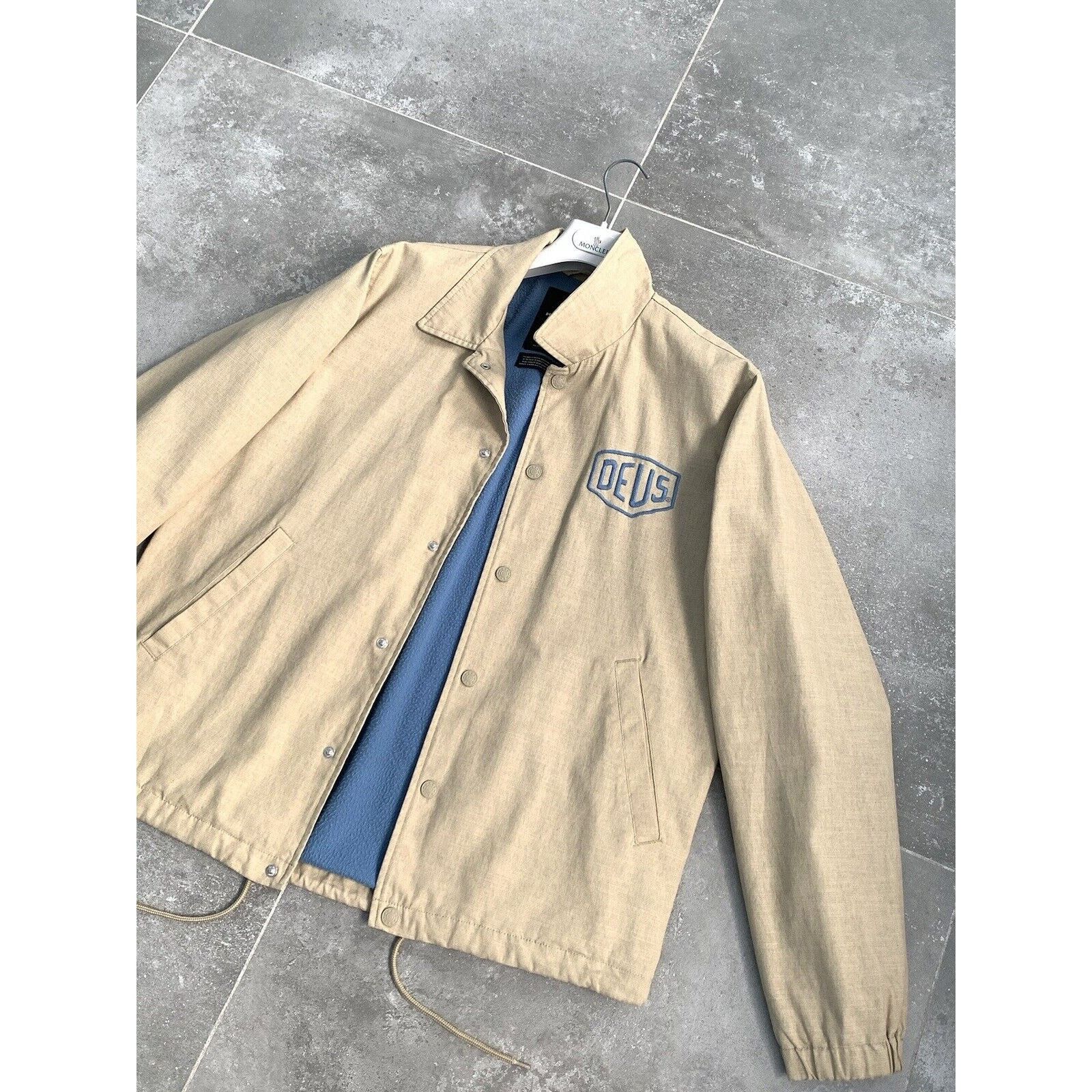 Deus Ex Machina Men's DEUS EX MACHINA Chore Coach Biker Jacket Coat L EU 52 Size US L / EU 52-54 / 3 - 19 Thumbnail