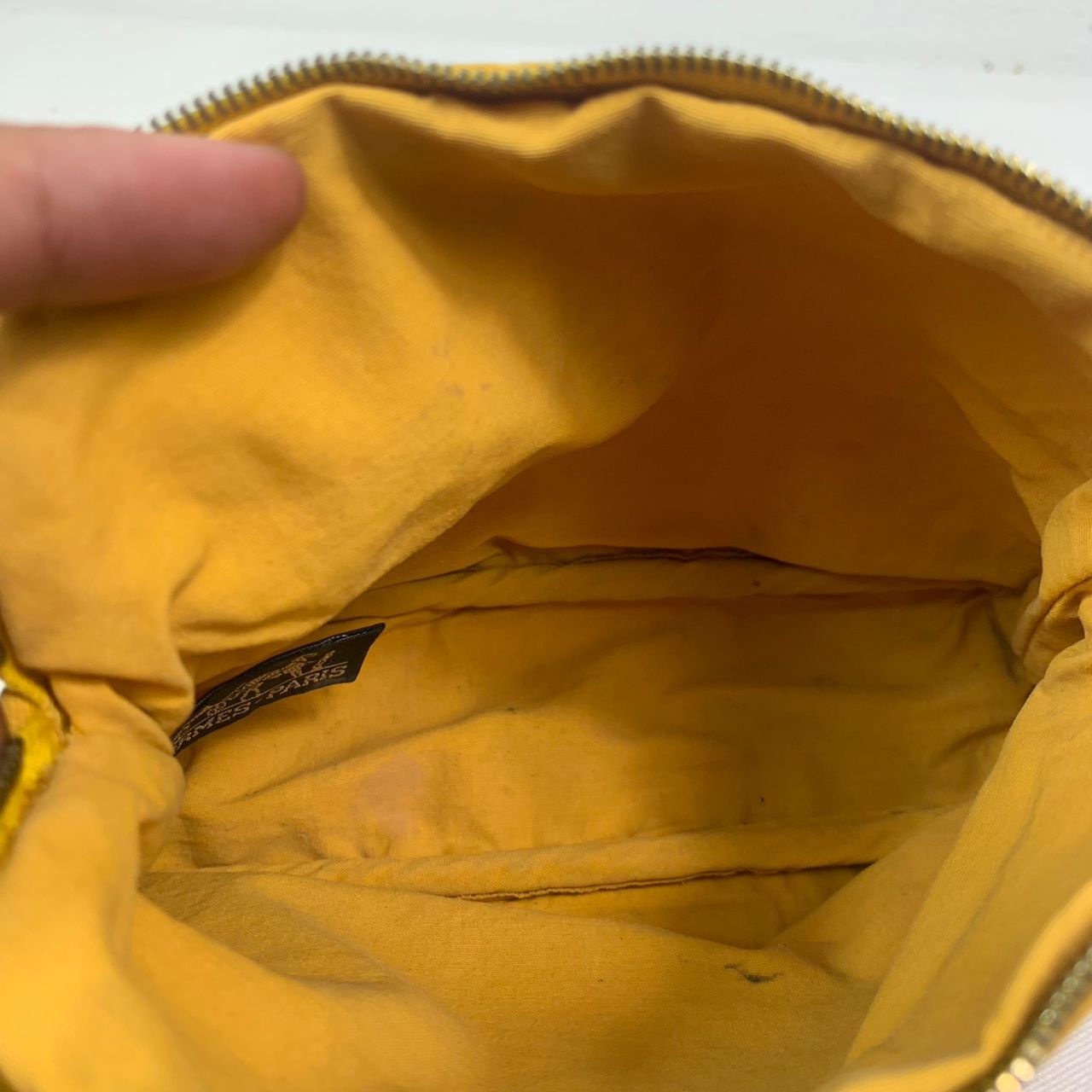 Hermes × Vintage Authentic Hermes Bolide Mini Pouch Travel Case Size ONE SIZE - 9 Thumbnail