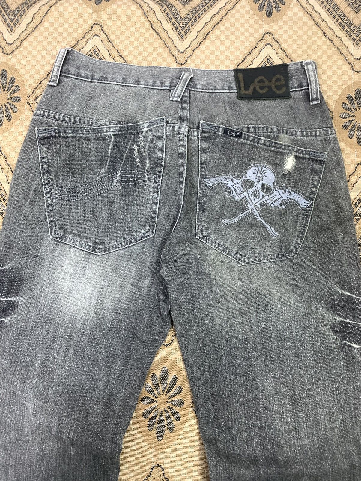 Hysteric Glamour Lee Studded Skulls guns ☠️ Size US 30 / EU 46 - 6 Thumbnail