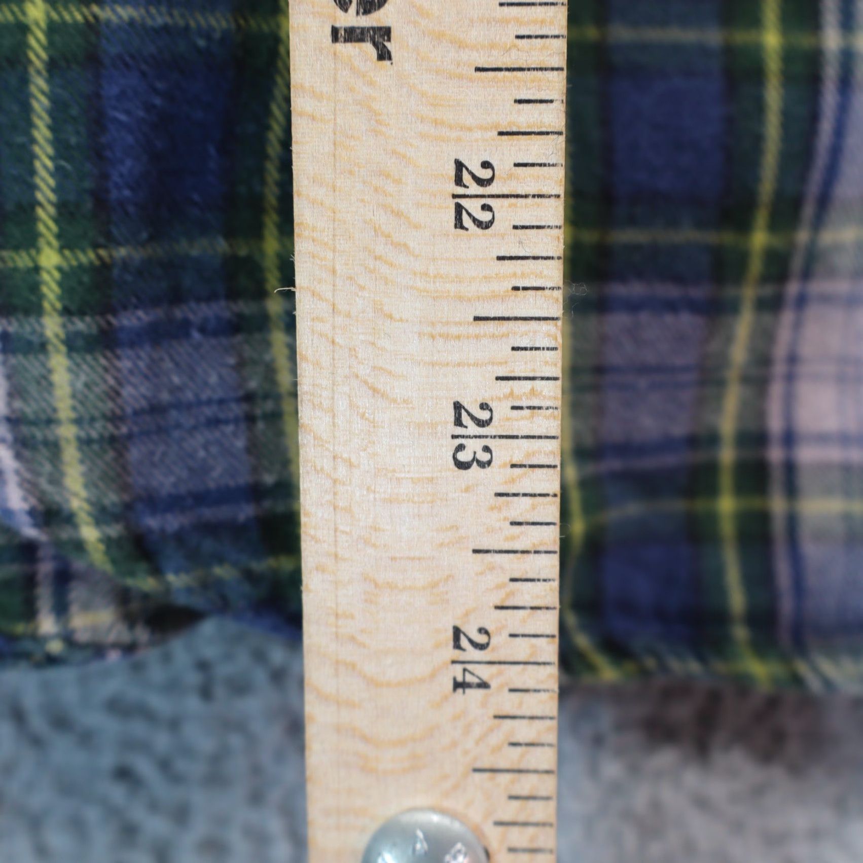 Levi's Levi's Womens Medium Long Sleeve Metal Snap Western Blue Plaid Cotton Size M / US 6-8 / IT 42-44 - 4 Thumbnail
