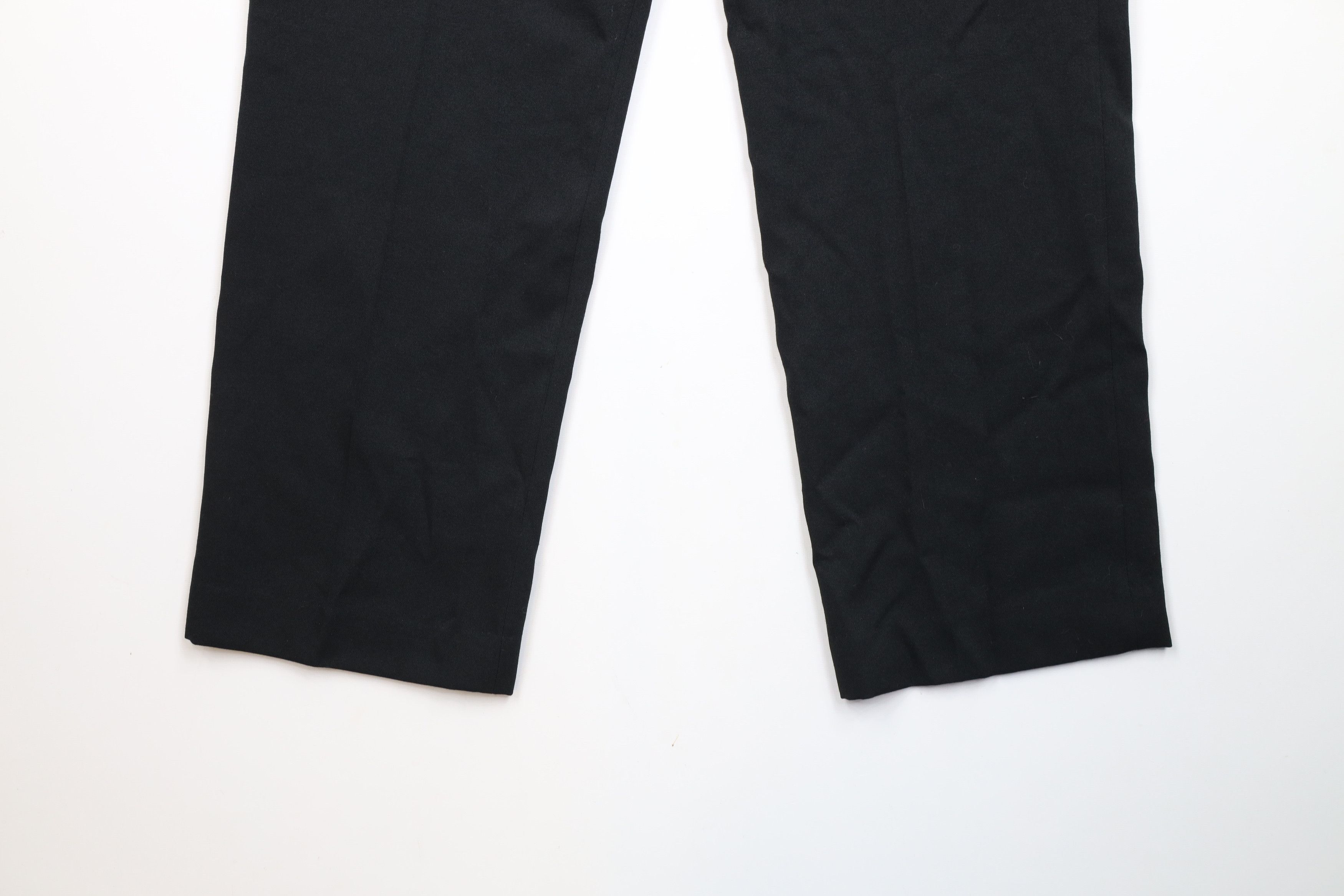 Vintage Vintage 90s Streetwear Wool Blend Wide Leg Chino Pants Black Size US 34 / EU 50 - 11 Thumbnail