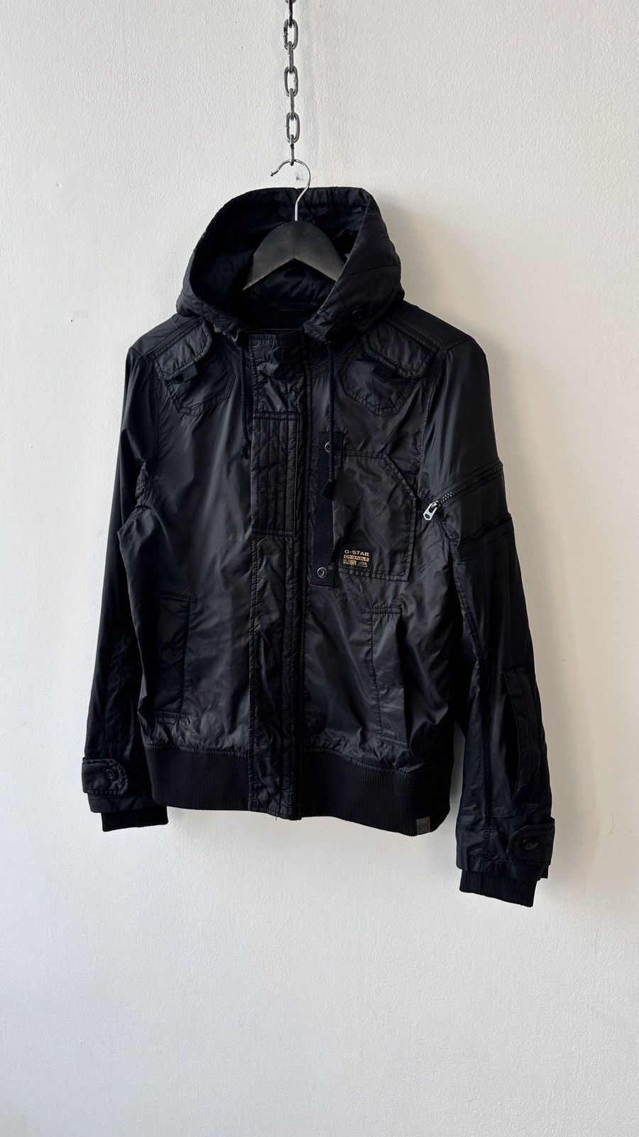 G-Star G-Star Raw Multipocket Utility Jacket Nylon Cyber Techwear Size US M / EU 48-50 / 2 - 3 Thumbnail