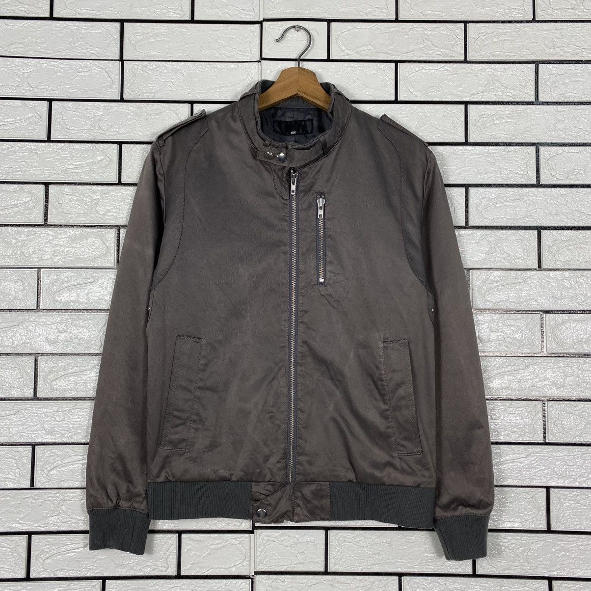 Japanese Brand 📌Vintage Biker Jacket Hare Japanese Brand Punk Style Size US L / EU 52-54 / 3 - 2 Thumbnail