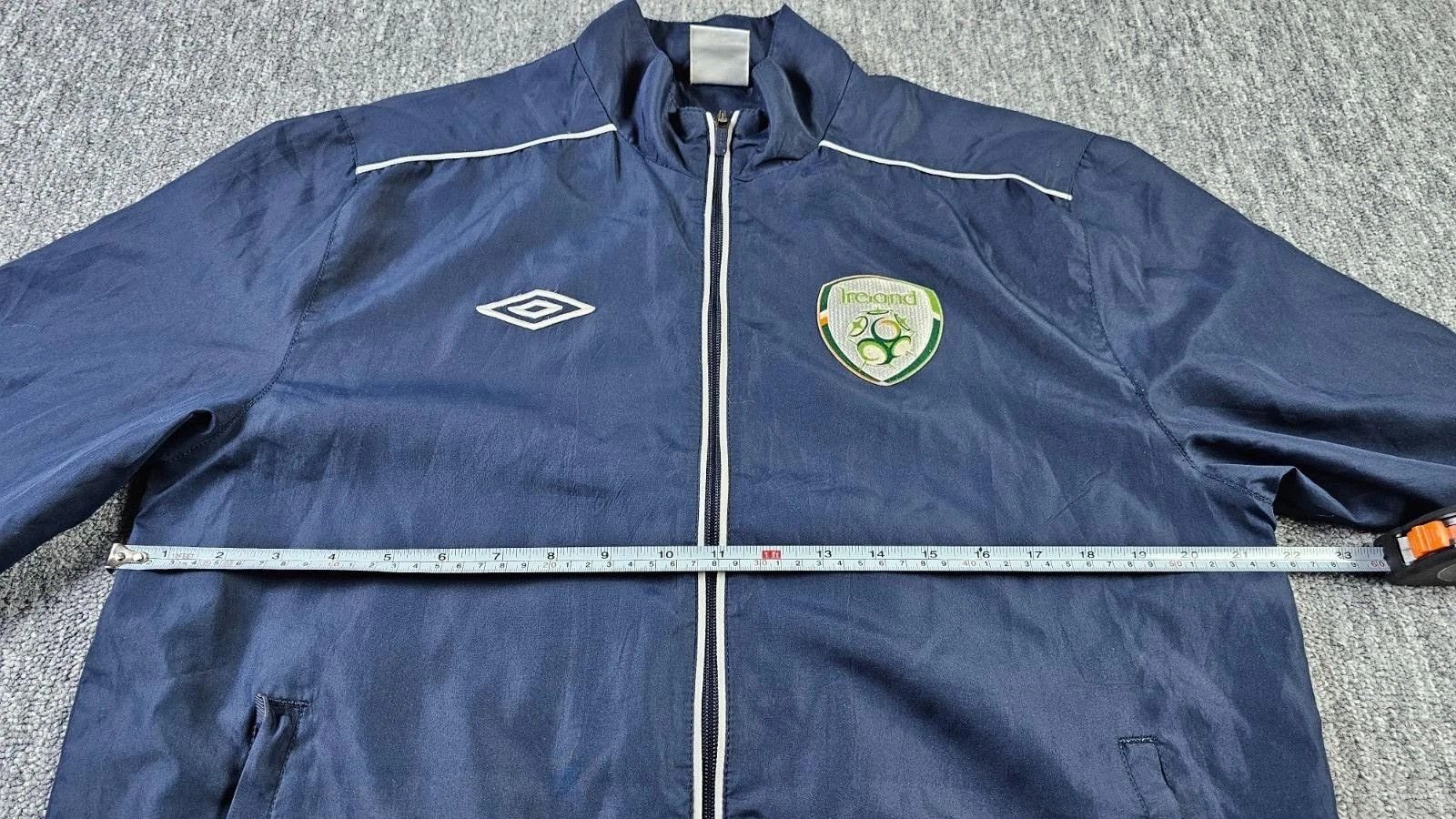 Umbro Umbro Ireland Track Men M Full Zip Y2K Soccer Training Top Size US M / EU 48-50 / 2 - 8 Thumbnail