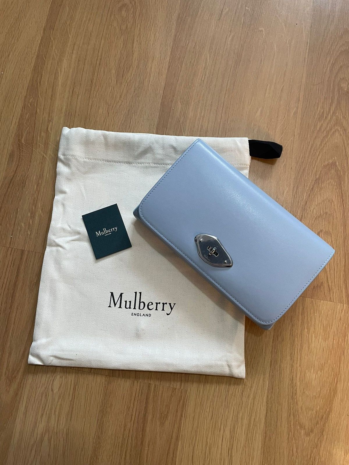 Mulberry Mulberry Lana Crossbody Poplin Blue Bag Size ONE SIZE - 14 Thumbnail