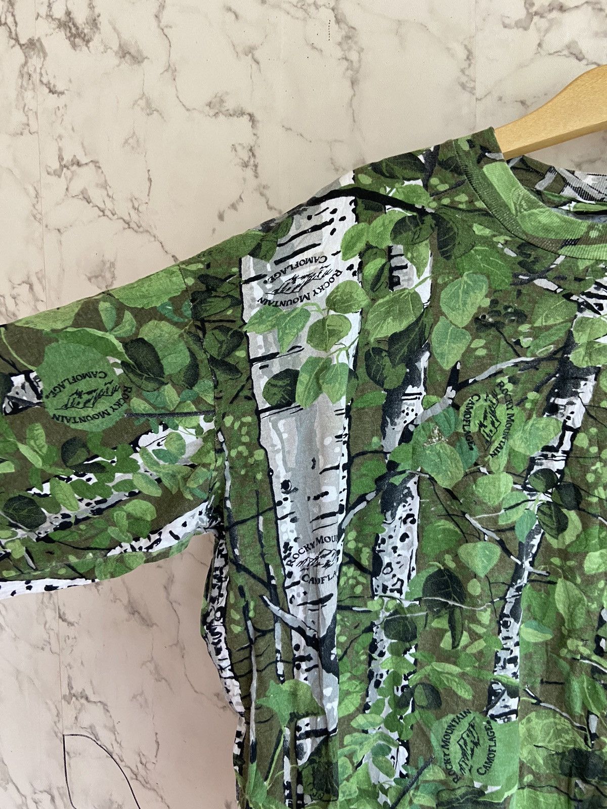 Realtree Vintage Liberty Mountain Camoflage Longsleeve Size US L / EU 52-54 / 3 - 4 Thumbnail