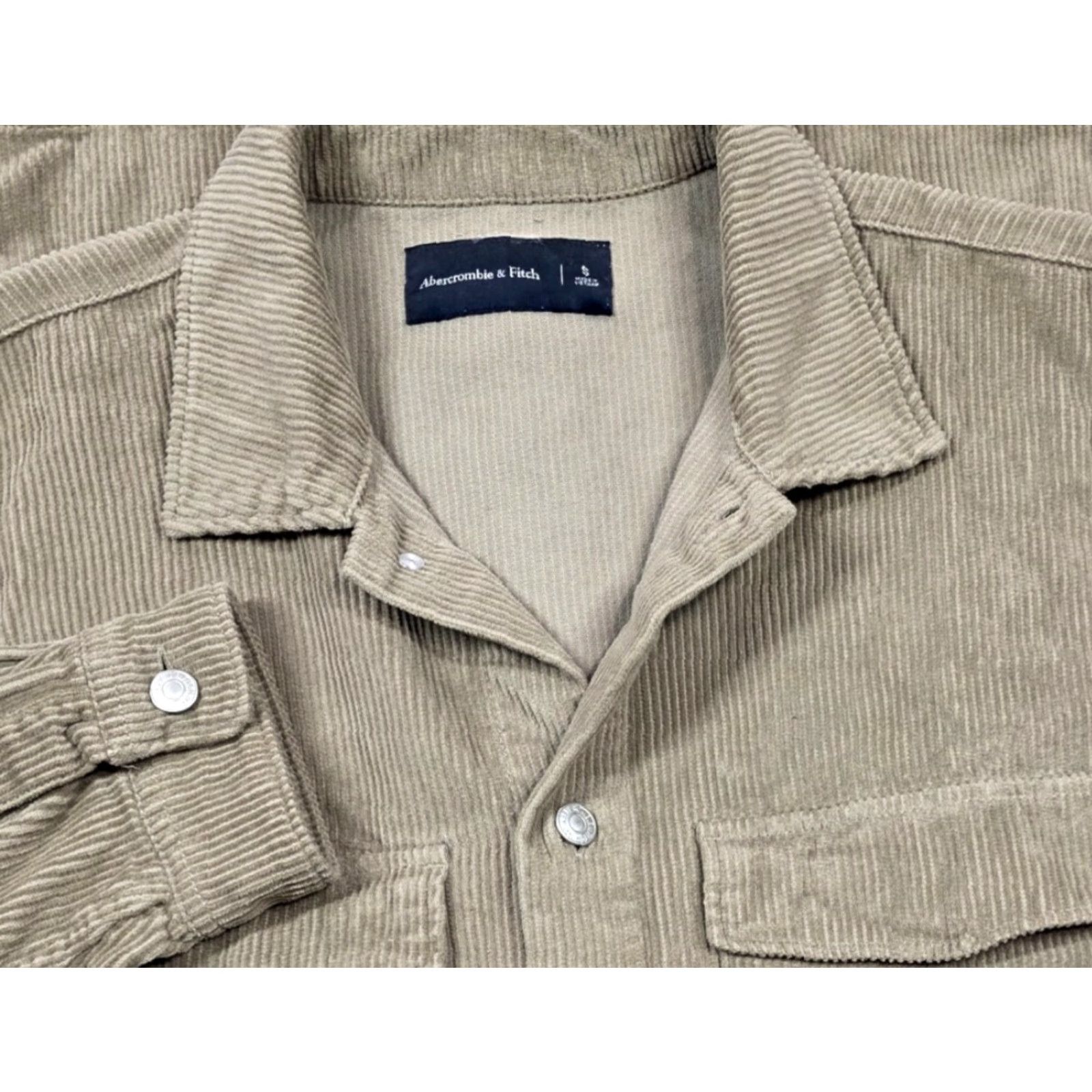 Abercrombie & Fitch Abercrombie & Fitch Jacket Men Corduroy Shacket Brown Work Shirt Gorpcore Shacket Corduroy Shirt Brown Abercrombie & Fitch Men Jacket Size S Size US S / EU 44-46 / 1 - 2 Thumbnail