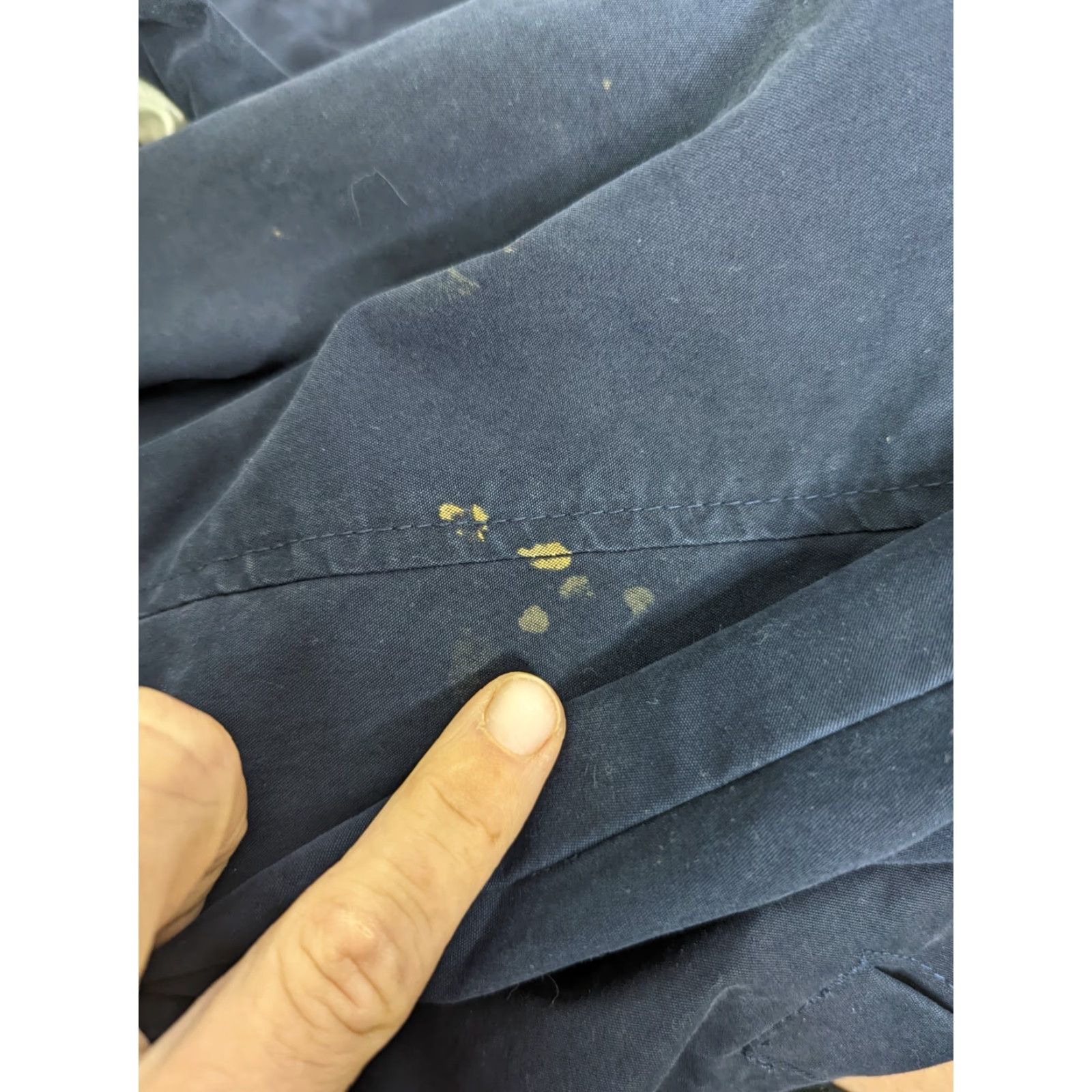 Eddie Bauer VINTAGE Eddie Bauer Jacket Mens Lined Blue 100% Cotton Full Zip Collared Bomber Large Size US L / EU 52-54 / 3 - 5 Thumbnail