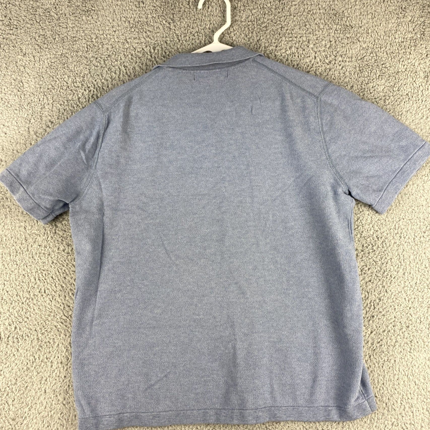 Banana Republic Banana Republic Polo Shirt Womens Large Light Blue Short Sleeve Casual Workwear Size L / US 10 / IT 46 - 7 Thumbnail