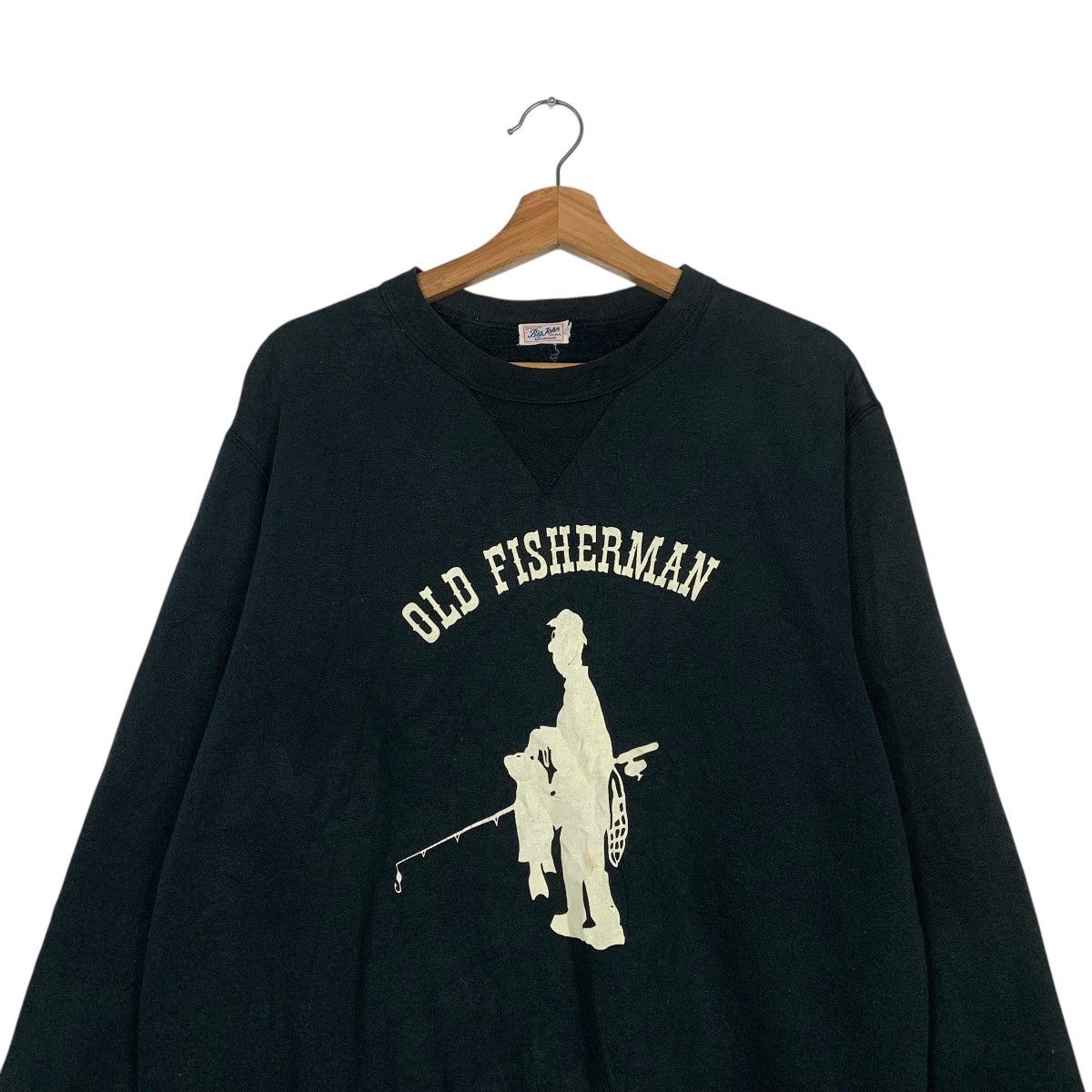 Big John Vintage Big John Old Fisherman Crewneck Sweatshirt Size US L / EU 52-54 / 3 - 2 Thumbnail
