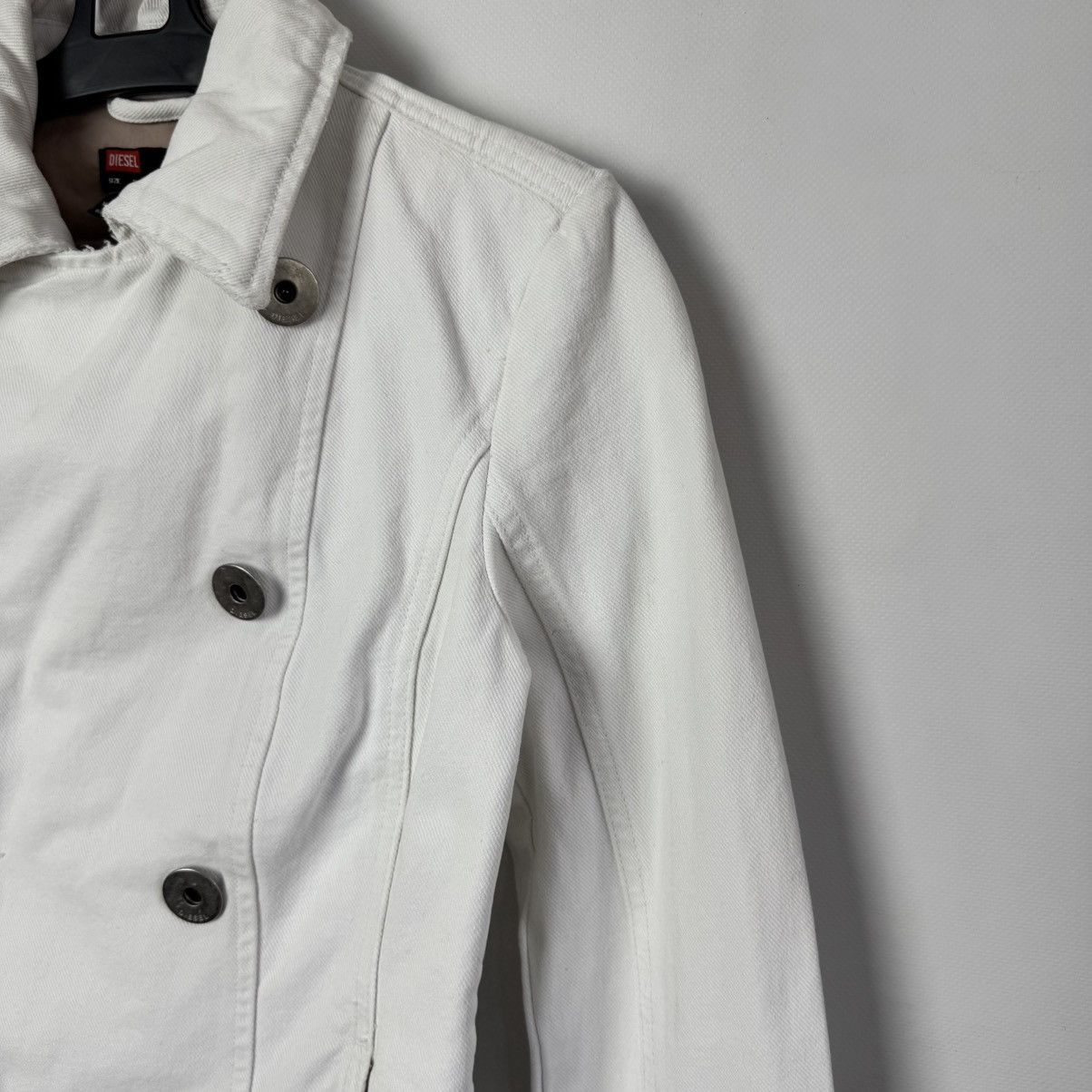 Diesel DIESEL Archive Double-Breasted Biker Peacoat Jacket Y2K Size S / US 4 / IT 40 - 4 Thumbnail