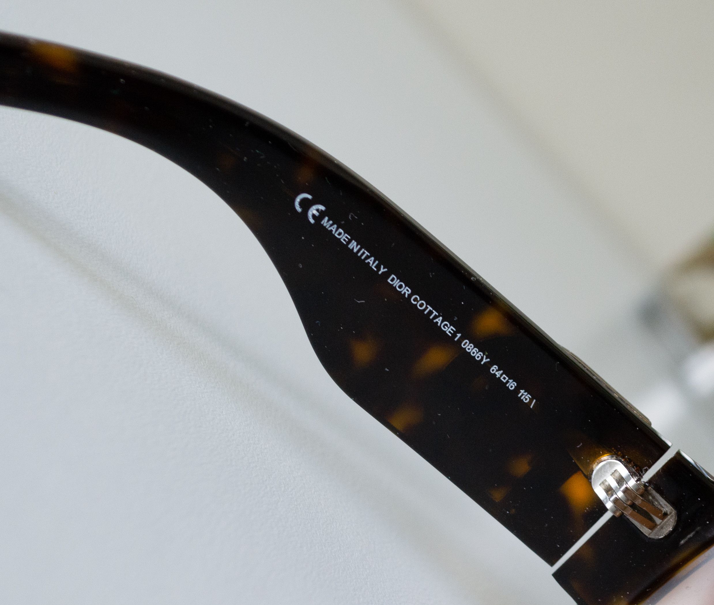 Dior × Vintage DIOR cottage Y2k vintage sunglasses Size ONE SIZE - 8 Thumbnail