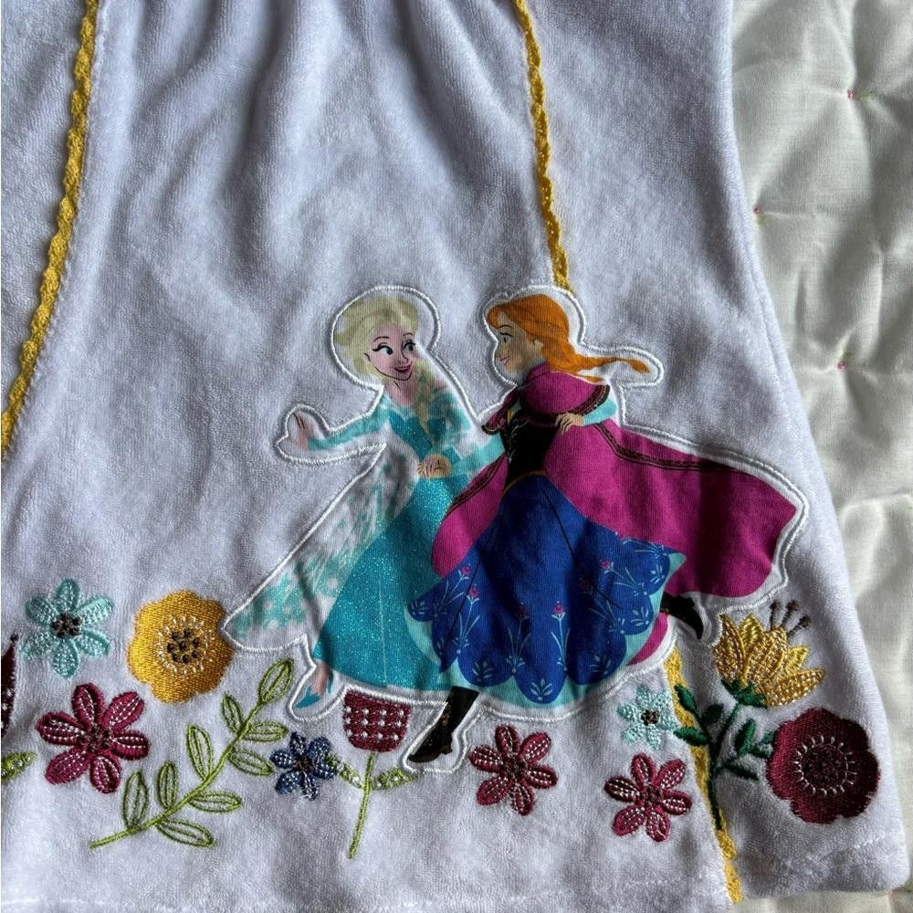 Disney Disney Store Frozen Terry Cloth Dress Size US 26 / EU 42 - 3 Thumbnail