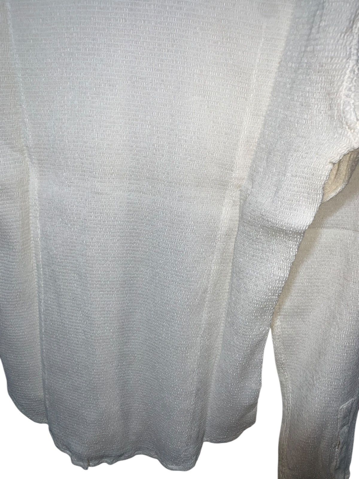 Calugi e Gianelli Vintage Calugi e giannelli pleated wrinkle zip shirt Size US M / EU 48-50 / 2 - 8 Thumbnail