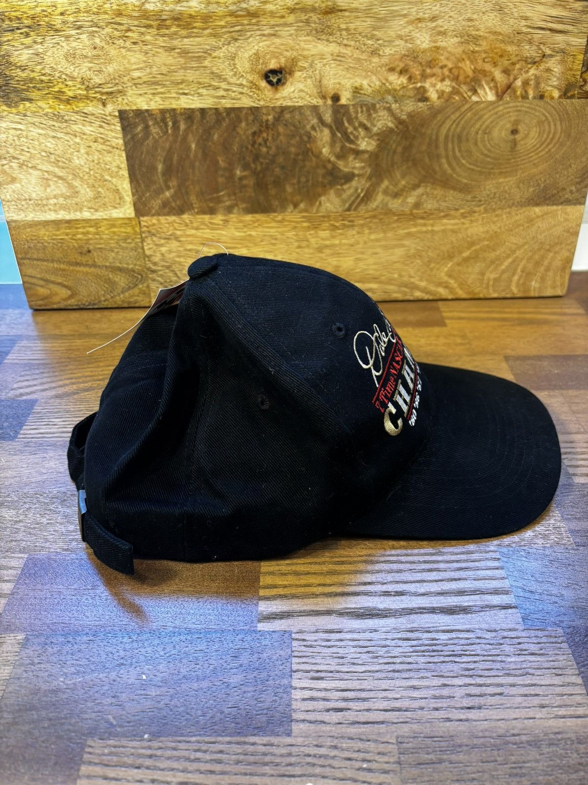 Chase Authentics Chase Authentics Dale Earnhardt NASCAR Champion Black Cap Size ONE SIZE - 3 Thumbnail