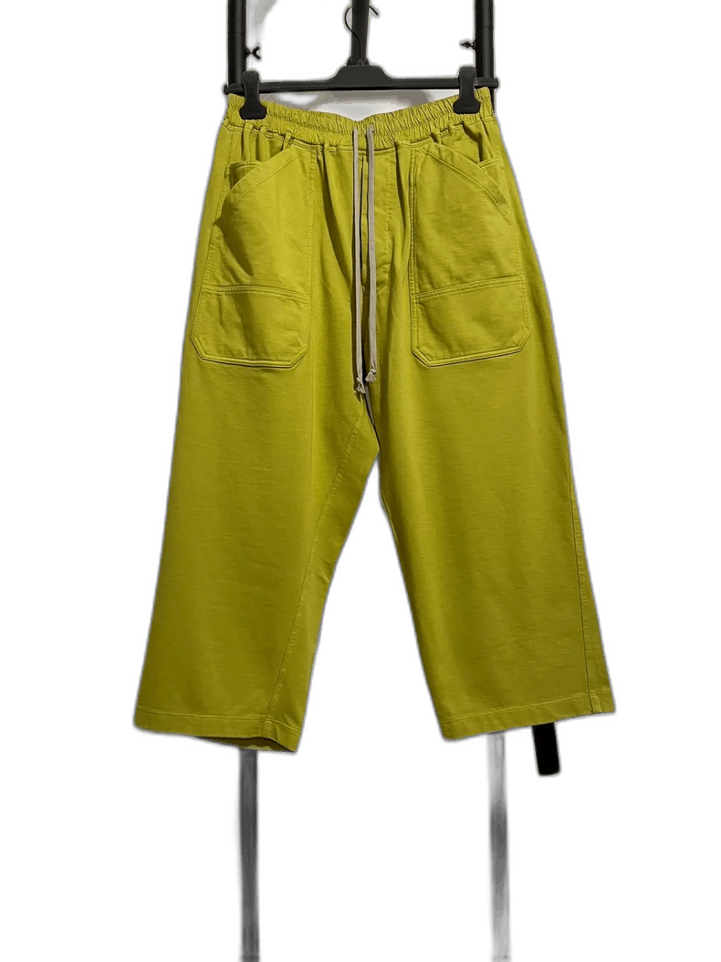 Rick Owens rick owens wide leg cropped pants Size US 26 / EU 42 - 1 Thumbnail