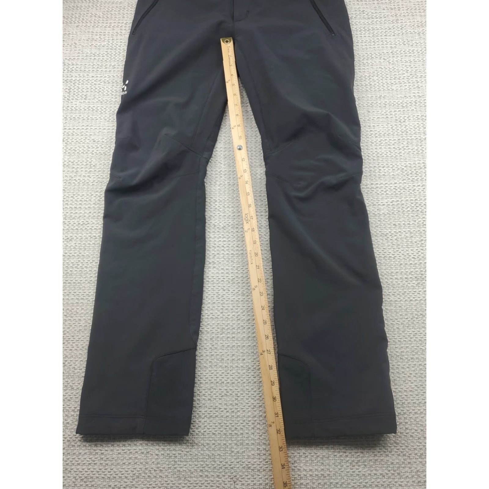 Vintage Haglofs Outdoor Trekking Cargo Pants Trousers Size 12-36X34 Dark Gray Stretch - Women - Regular - Pants - Gray - 12 - Outdoor - Hiking - Activewear Size 34" / US 12 / IT 48 - 6 Thumbnail