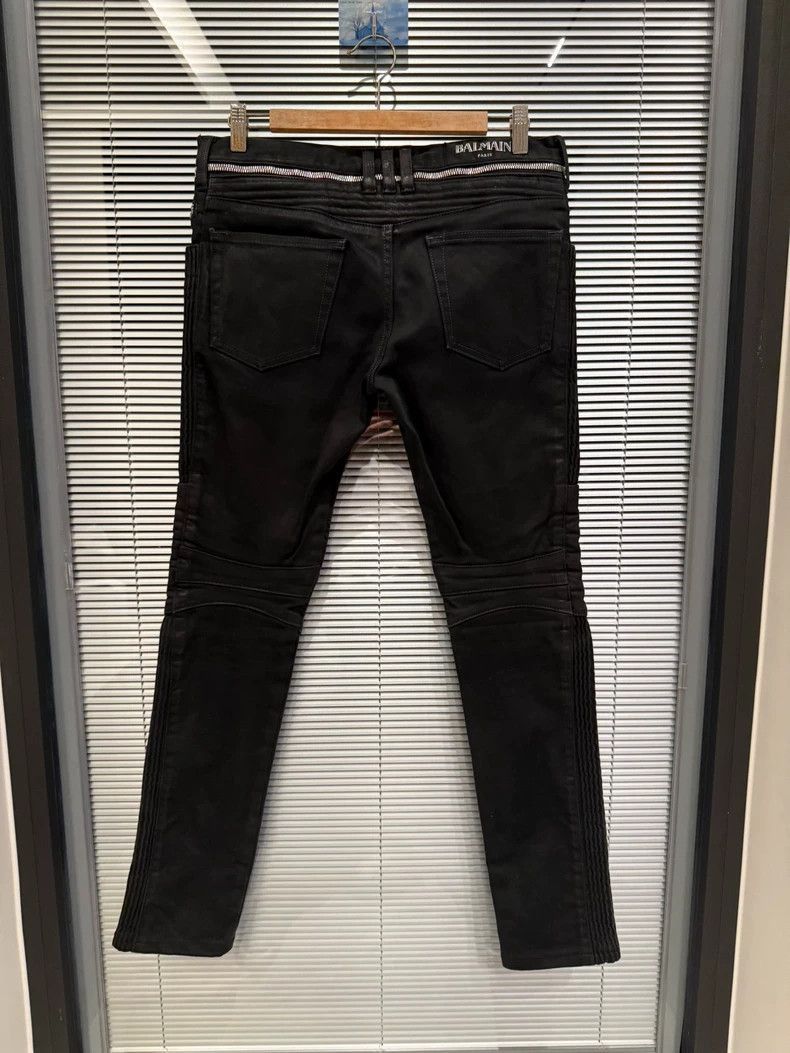Balmain Balmain Balmain Black Denim Pants Size 30-2507 Size US 30 / EU 46 - 2 Thumbnail