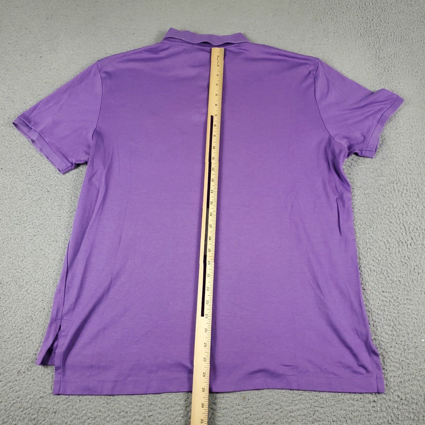 Ralph Lauren Ralph Lauren Polo Shirt Mens XL Purple Pony Short Sleeve Casual Button Collar Shirt Mens XL Purple Polo Ralph Lauren Size US XL / EU 56 / 4 - 5 Thumbnail