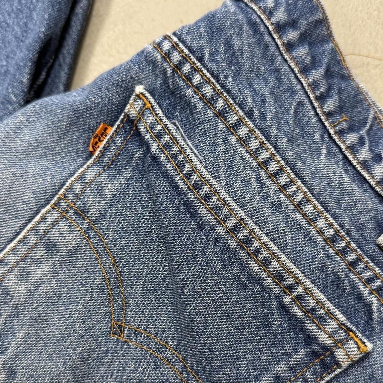 Levi's Vintage Levi’s 575 Orange Tab Jeans 90s Jeans 34 x 30 Size US 34 / EU 50 - 2 Thumbnail