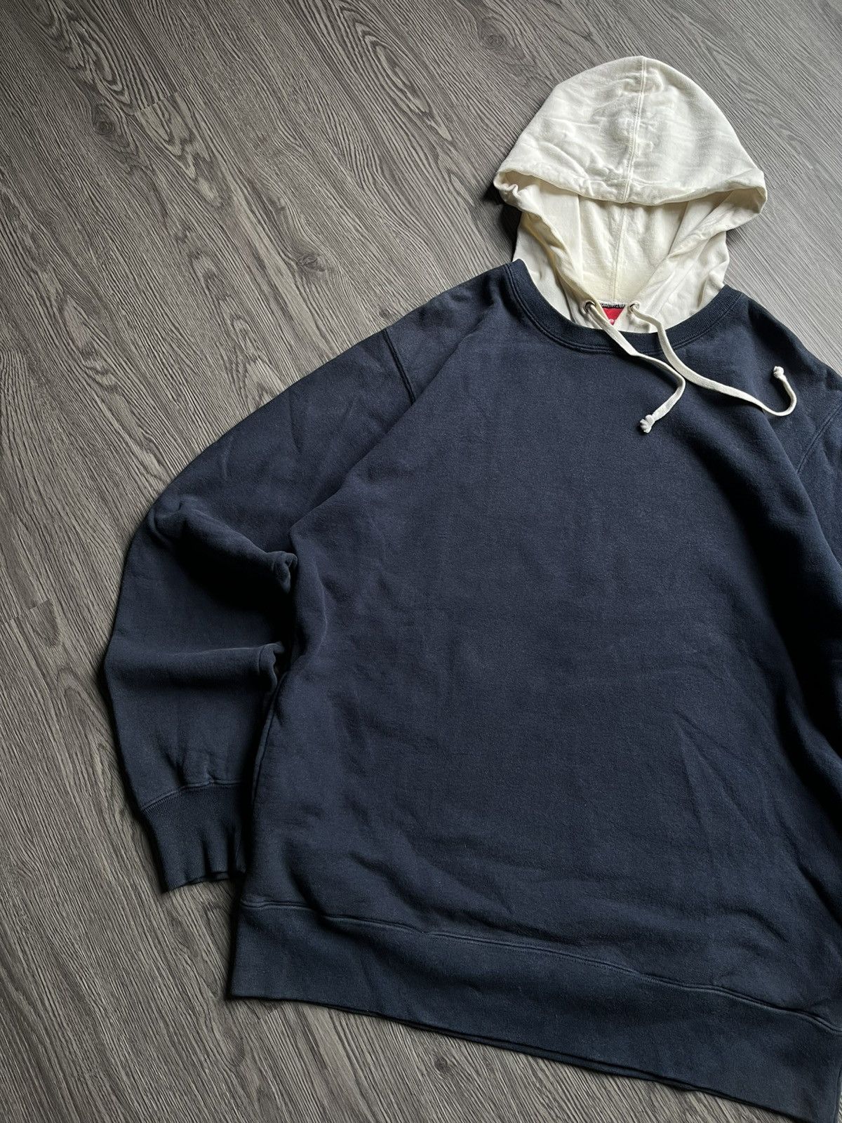 Supreme ❤️‍🔥Last drop❤️‍🔥Supreme 1994 Logo Arm Patch Two Tone Hoodie Size US L / EU 52-54 / 3 - 3 Thumbnail