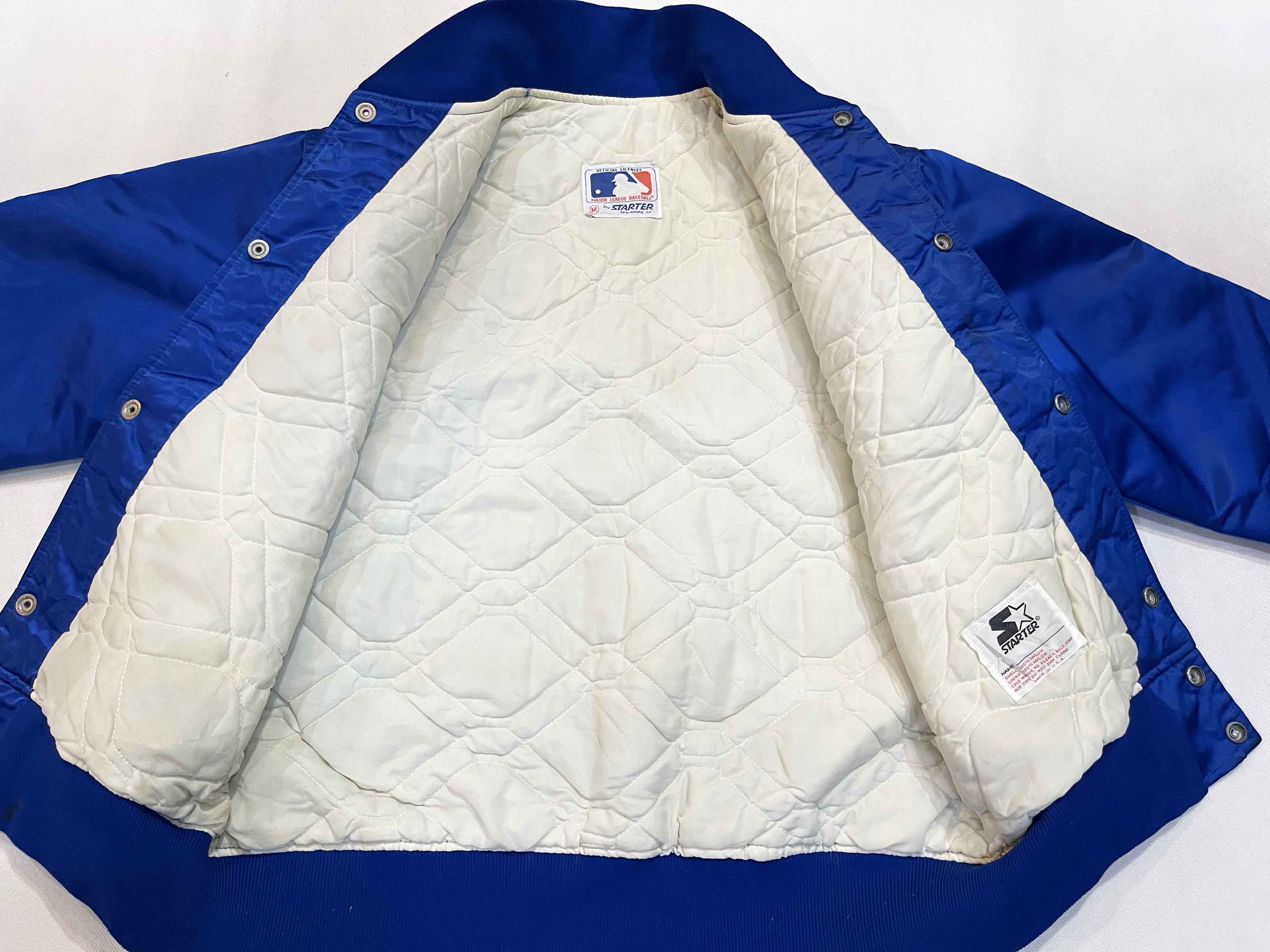 MLB × Starter × Vintage Vintage Starter MLB Chicago Cubs Bomber Satin Jacket Size US M / EU 48-50 / 2 - 7 Thumbnail