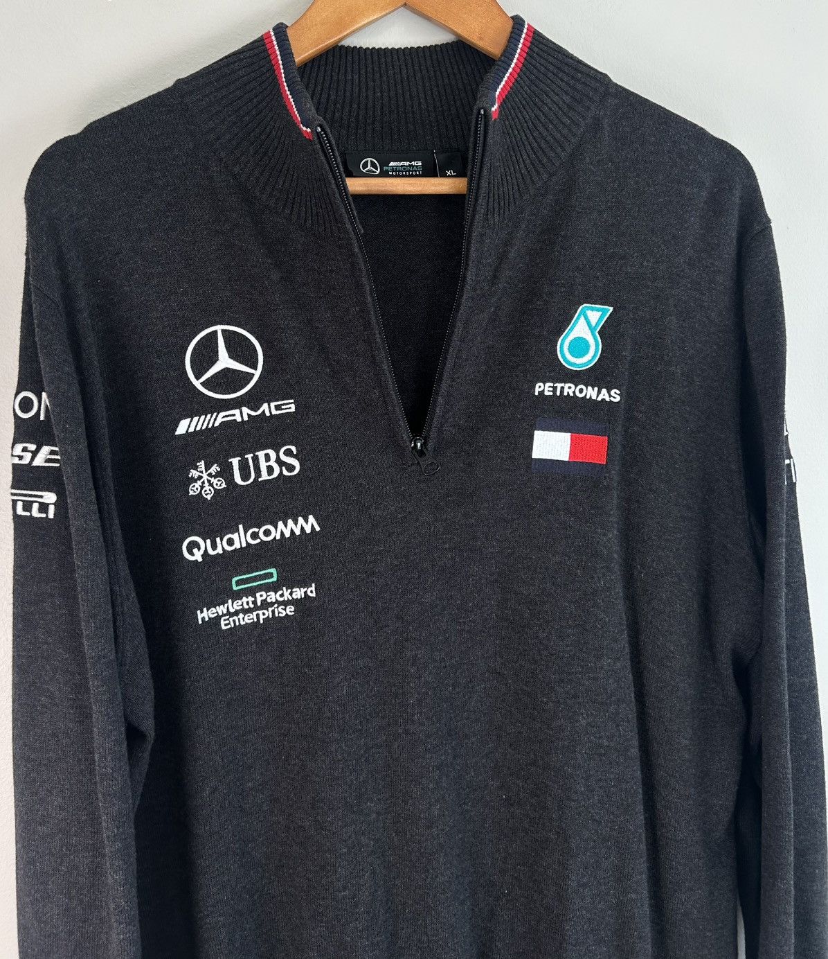 Mercedes-Benz Mercedes AMG Petronas Motorsport F1T Team 2019 Official m Size US XL / EU 56 / 4 - 7 Thumbnail