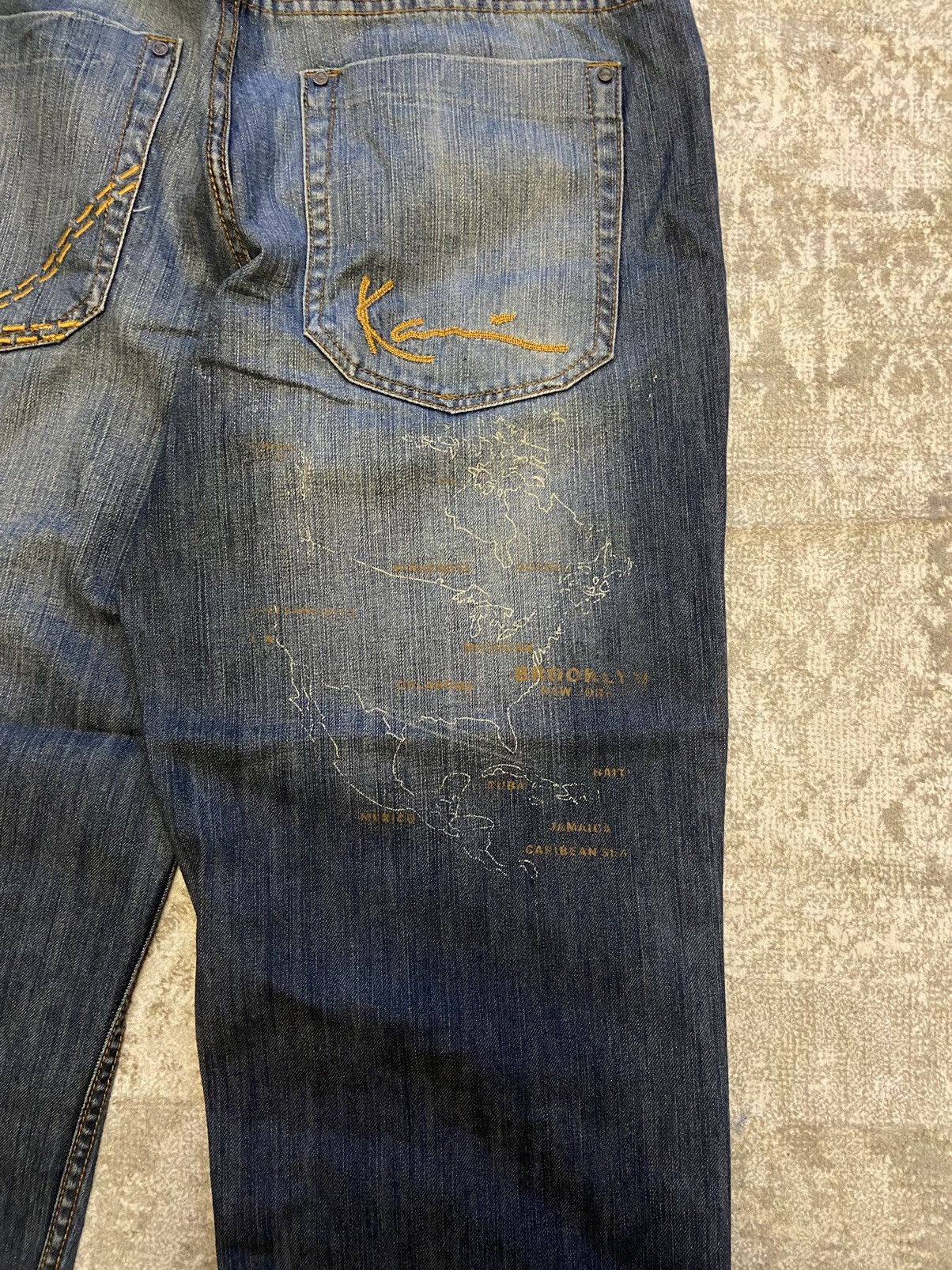 Karl Kani Vintage baggy Karl Kani rap jeans Size US 31 - 3 Thumbnail