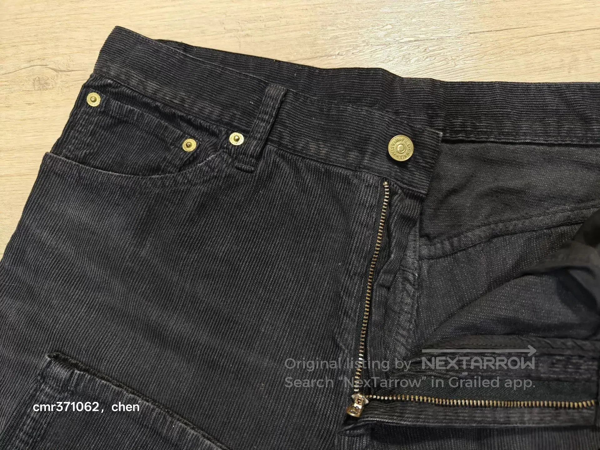 Visvim Black Denim Jeans with Paint Splatter Accents. Size US 34 / EU 50 - 6 Thumbnail