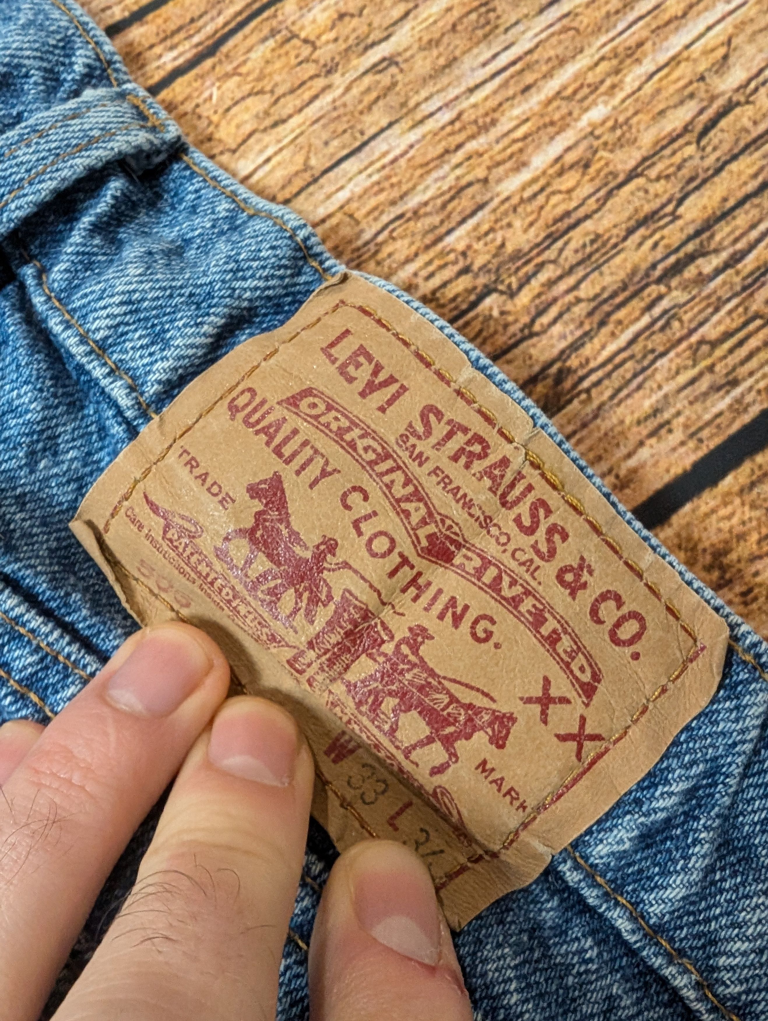 Levi's × Vintage Vintage Levi's Levis 506 w33 90s early Size US 33 - 7 Thumbnail
