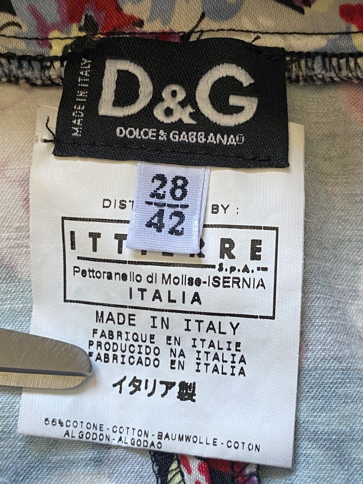 Dolce & Gabbana Vintage Dolce & Gabbana Floral Dress Authentic Y2K Luxury Size M / US 6-8 / IT 42-44 - 7 Thumbnail