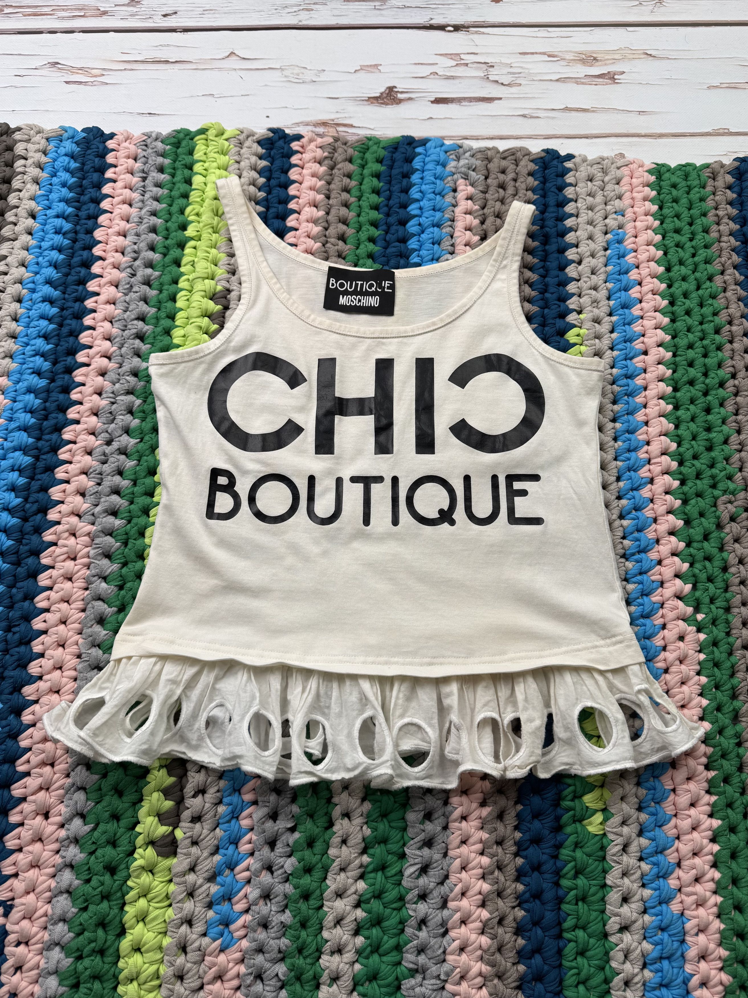 Moschino Boutique Vintage Tank Top (V49)