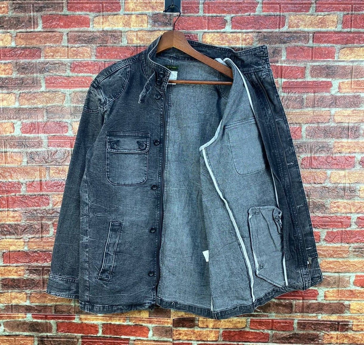 Japanese Brand RARE ROYAL HAREX AW1997 TOKYO DENIM CHORE JACKET VINTAGE Size US M / EU 48-50 / 2 - 13 Thumbnail