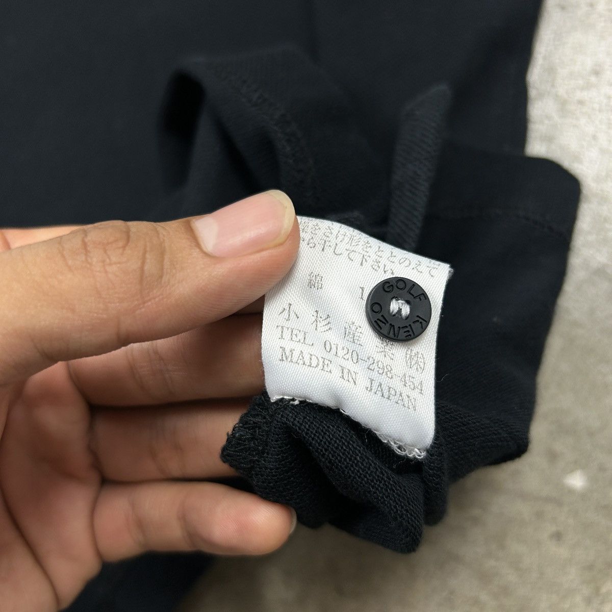 Kenzo × Vintage 1990s Kenzo Golf Black Polo Size US M / EU 48-50 / 2 - 15 Thumbnail