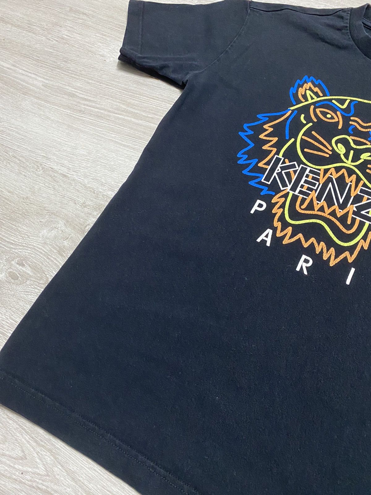 Kenzo Kenzo Paris Big Logo Tiger T-shirt Size S-M Size US S / EU 44-46 / 1 - 7 Thumbnail