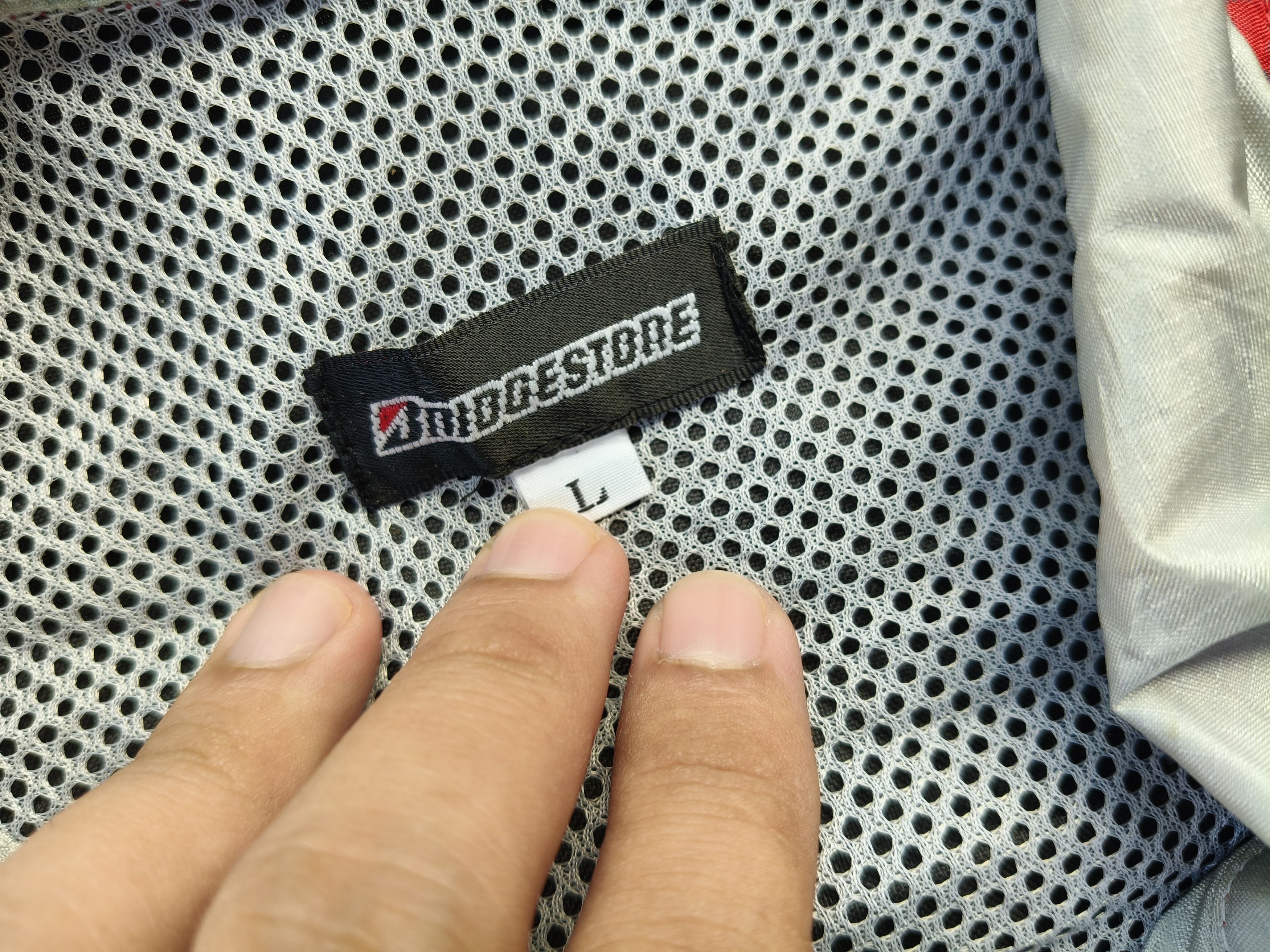 Japanese Brand Bridgestone Formula 1 Windbreaker Jacket Size US L / EU 52-54 / 3 - 8 Thumbnail
