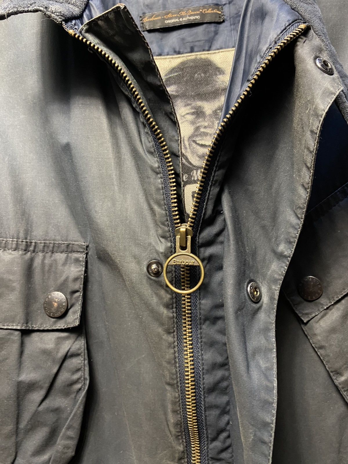 Barbour Barbour International Steve McQueen Waxed Jacket XXL Vintage Size US XXL / EU 58 / 5 - 4 Thumbnail