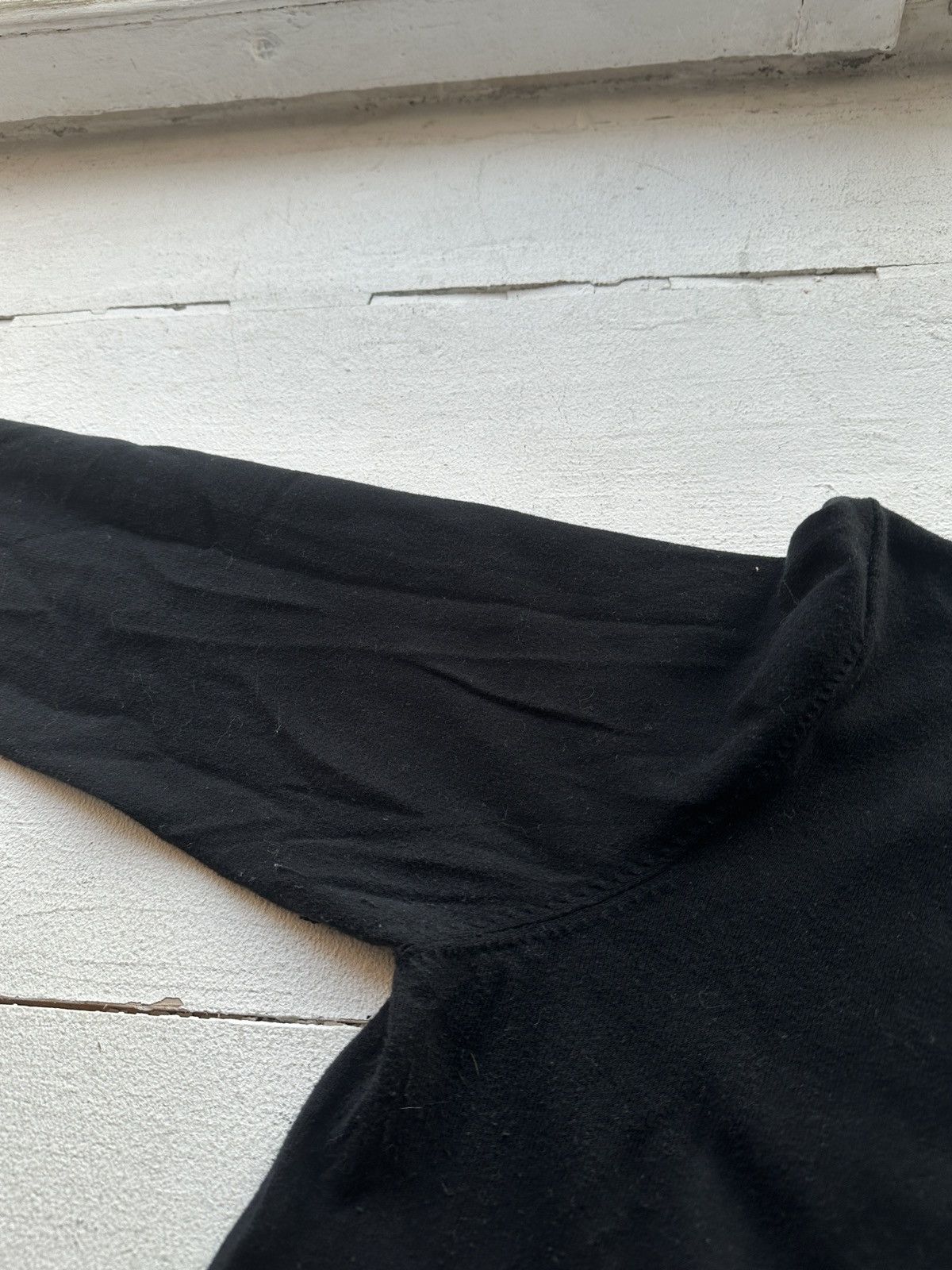 Diesel 🚨Vintage AVANT-GARDE Diesel SWEATER D metal logo Y2K gothic Size US XL / EU 56 / 4 - 9 Thumbnail