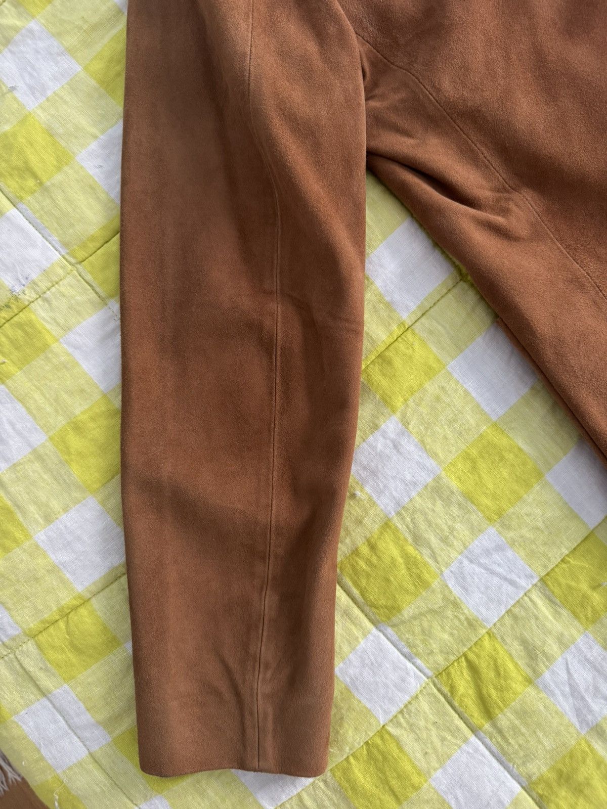 Beams Japan Beams Made in Italy Collarless Suede Jacket 42 XS NWT Size US XS / EU 42 / 0 - 23 Thumbnail