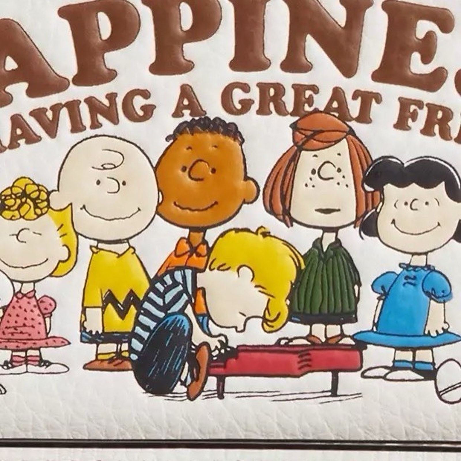 Coach NWT COACH PEANUTS Long Zip Around Wallet Snoopy CBN35 Chalk Size ONE SIZE - 7 Thumbnail