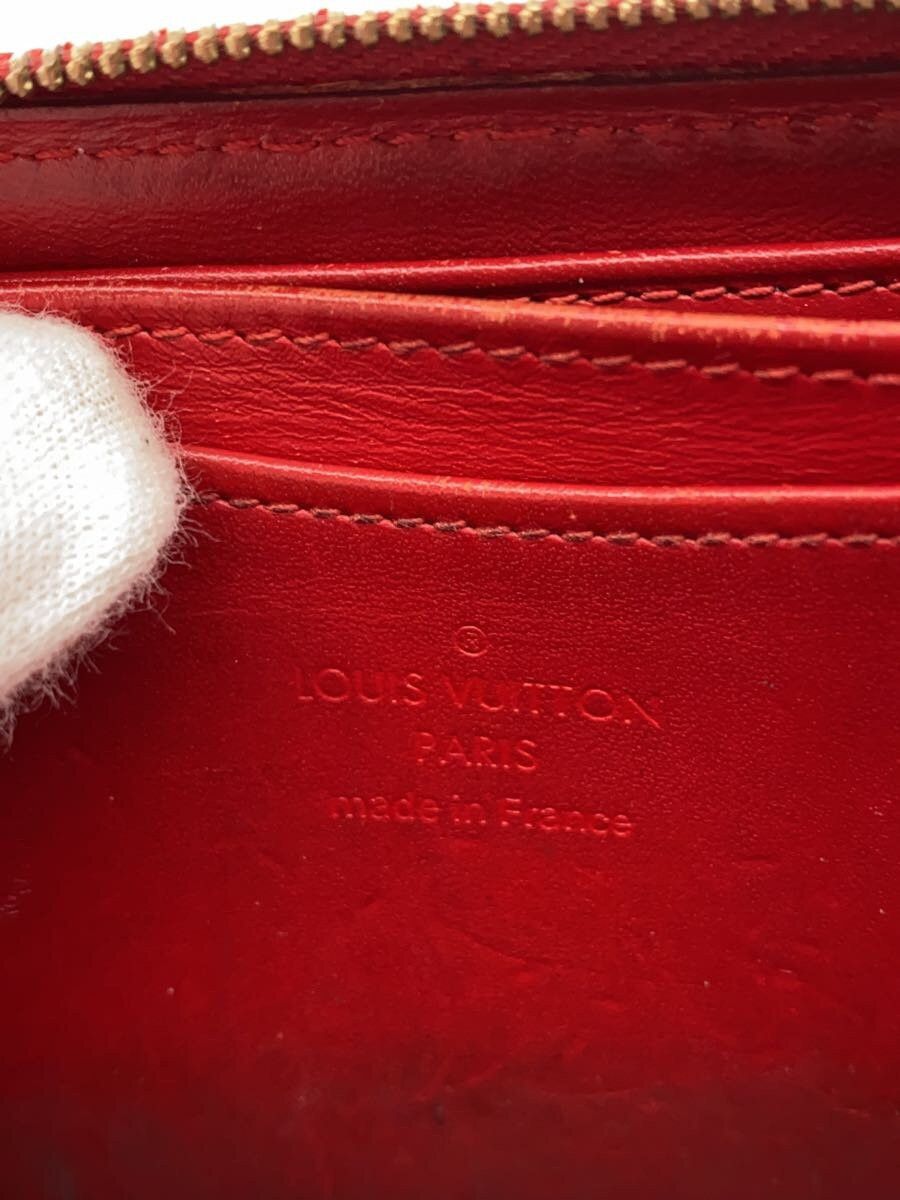 Louis Vuitton Louis Vuitton Monogram Vernis Zippy Coin Purse Enamel Red Size ONE SIZE - 3 Thumbnail
