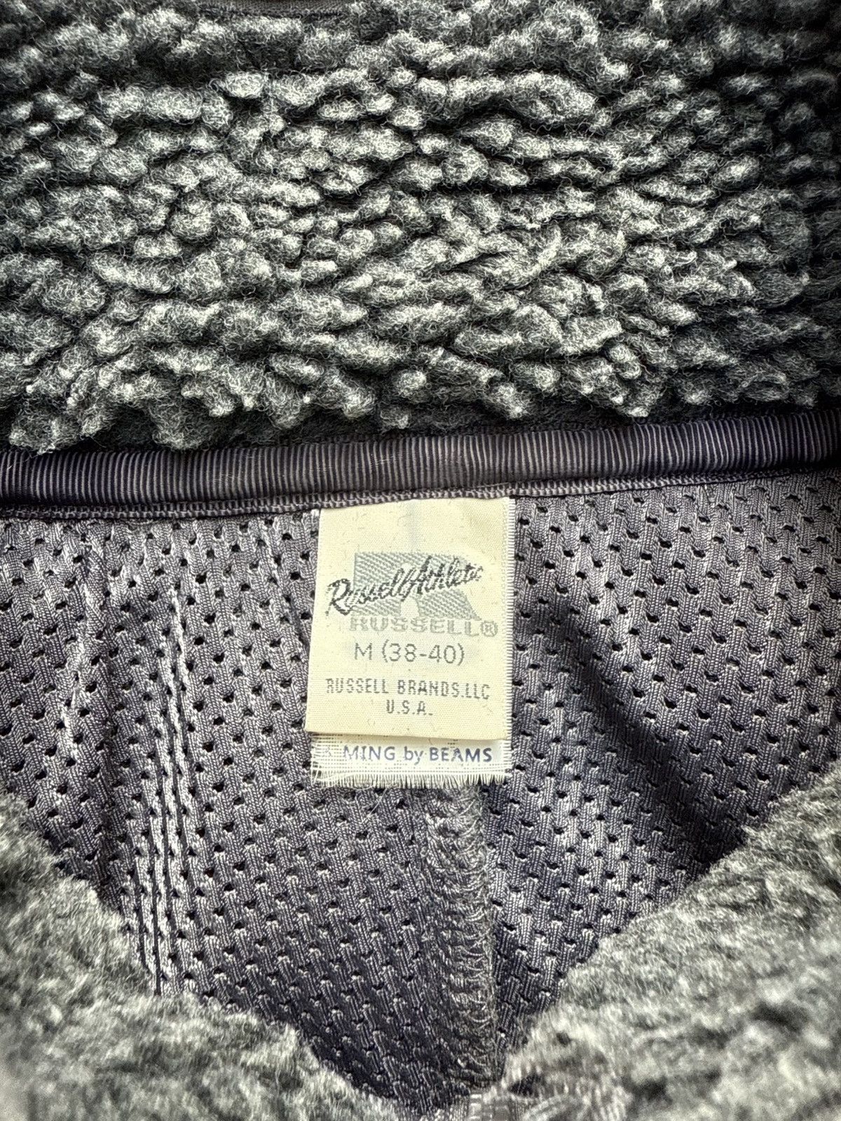 Beams Plus 💥ARCHIVE💥 Russell Athletic x BEAMS Deep Pile Fleece Jacket Size US M / EU 48-50 / 2 - 3 Thumbnail