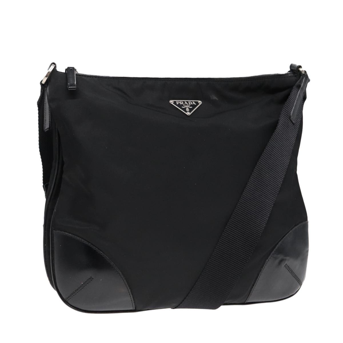 Prada Prada Flat Messenger Bag Tessuto Size ONE SIZE - 1 Thumbnail