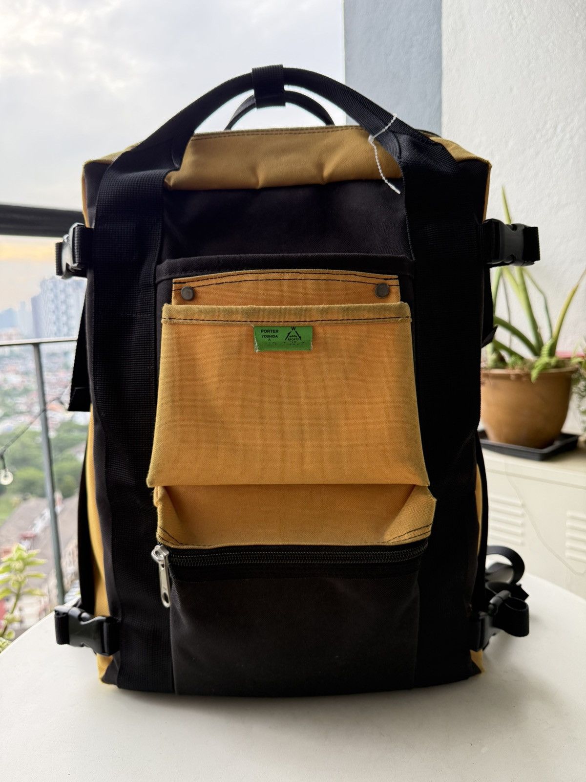 Comme des Garcons Homme × Porter RARE ‼️ Y2k Porter Yoshida and Company Large Backpack Size ONE SIZE - 1 Thumbnail