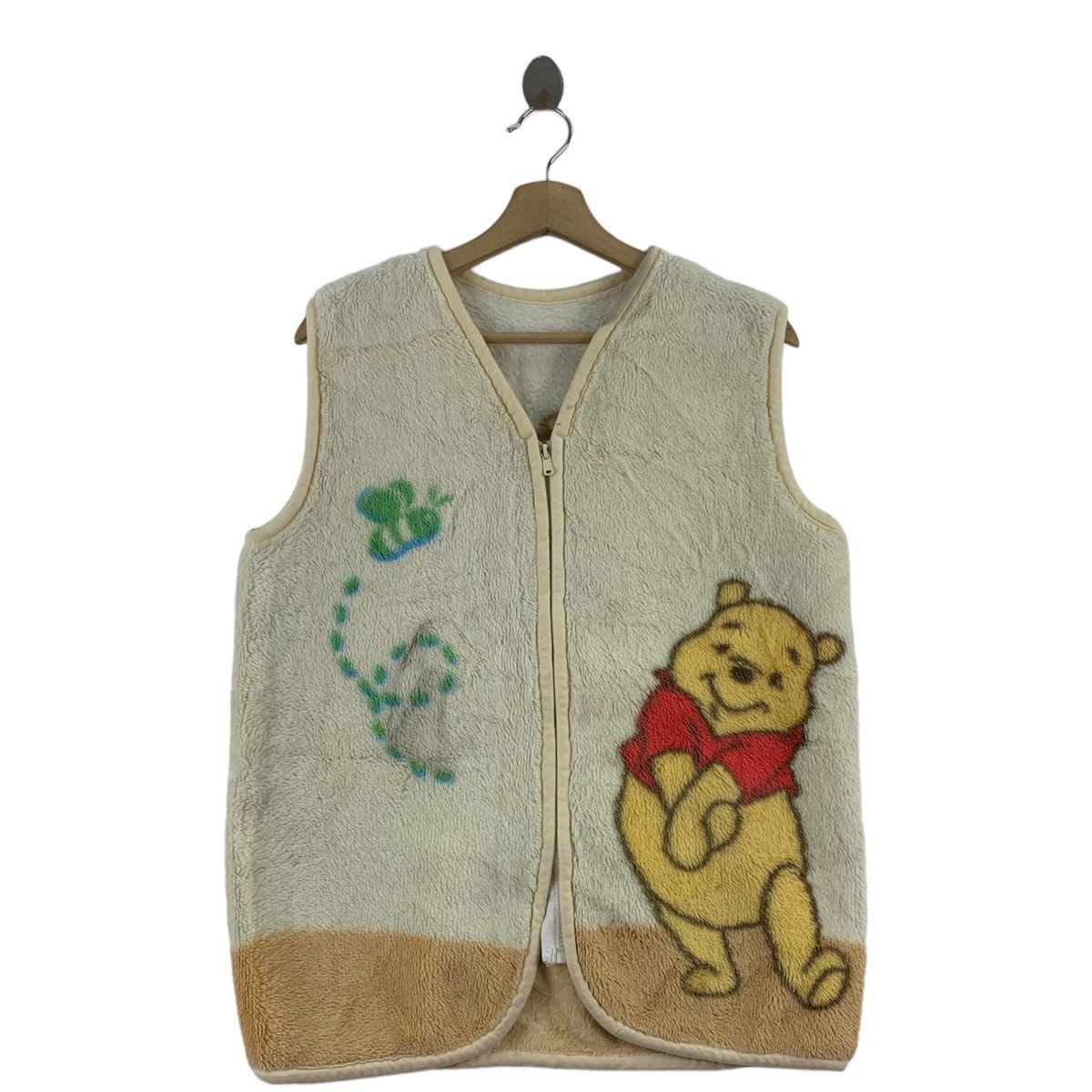 Disney WINNIE THE POOH Walt Disney Cartoon Overprint Design Sherpa Size US M / EU 48-50 / 2 - 3 Thumbnail
