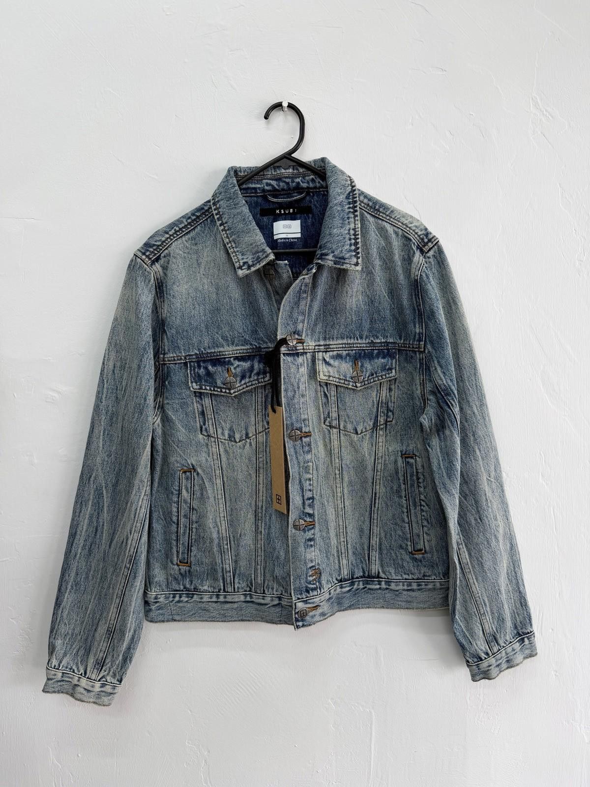 Ksubi new Ksubi mens classic jacket medium m denim blue stairway 2 Size US M / EU 48-50 / 2 - 2 Thumbnail