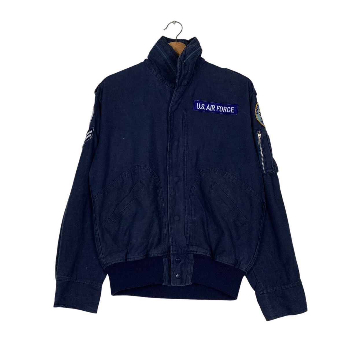 Japanese Brand US Air Force F-15 Eagles Bomber Jacket Size US M / EU 48-50 / 2 - 1 Thumbnail
