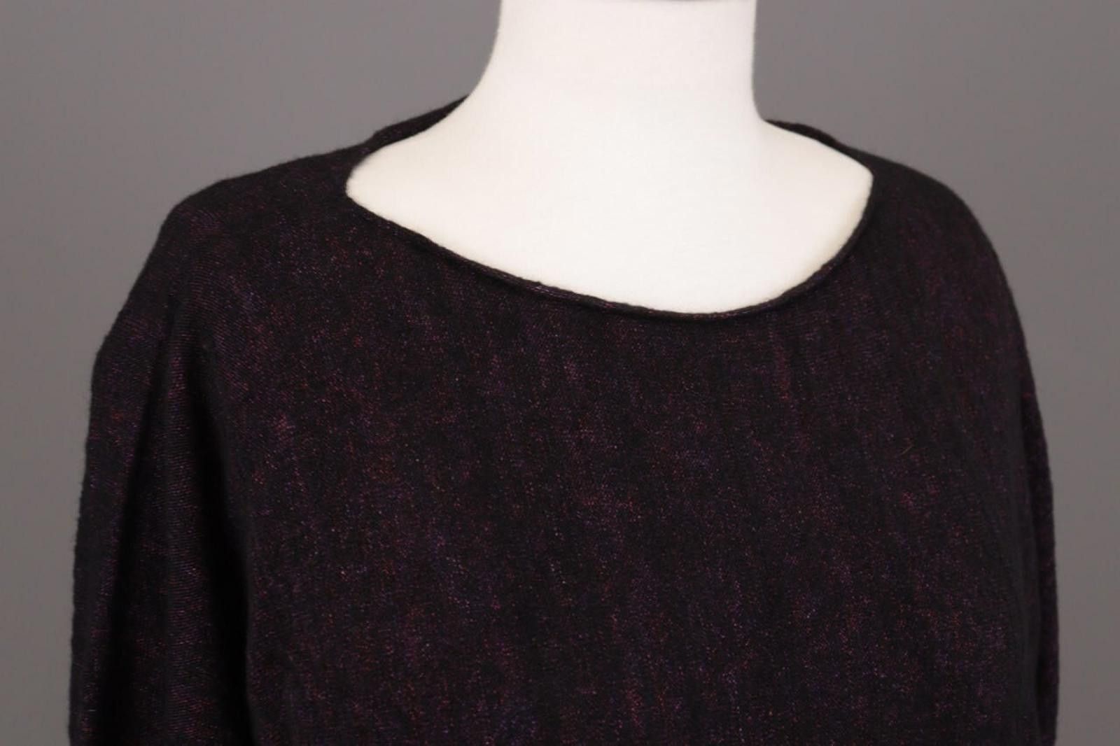 Emporio Armani Emporio Armani Black Label Purple Wool Knit Sweater Size 46 Size M / US 6-8 / IT 42-44 - 6 Thumbnail