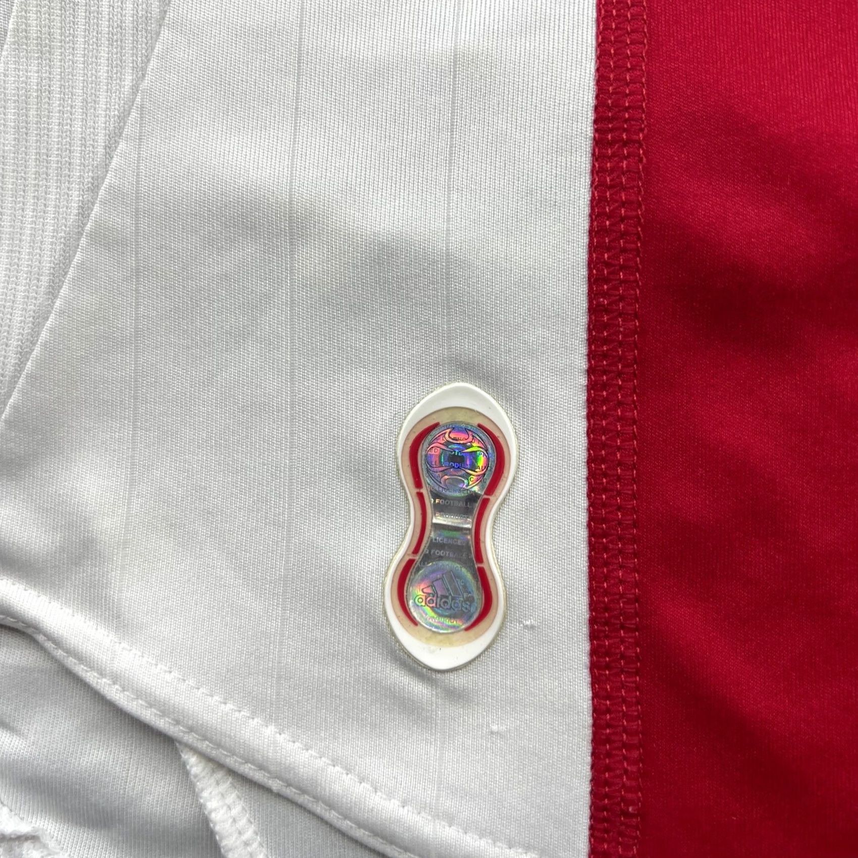 Adidas adidas Ajax Amsterdam 2006 2007 Home Football Jersey Mens S Short Sleeve Multicolor Polyester Recreational Athletic Jersey Mens Size US S / EU 44-46 / 1 - 4 Thumbnail