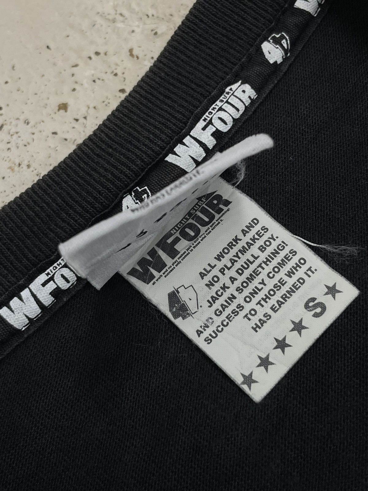 Hysteric Glamour WFour Night Surf Hysteric Hybrid Sleeve Newspaper Style Size US S / EU 44-46 / 1 - 11 Thumbnail